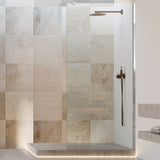 Mampara de ducha fija 8 mm. Antical. Transparente.