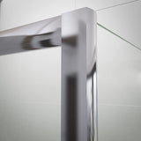 Mampara de ducha Frontal 2 fijos + 2 puertas correderas. Transparente. Antical. (Concept Series)