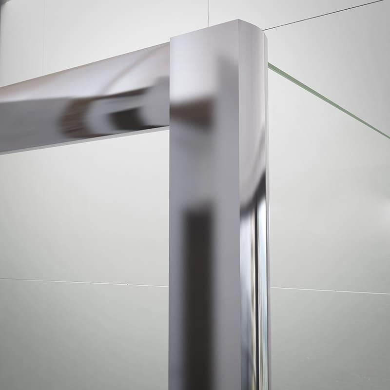 Mampara de ducha Esquina 2 fijos + 2 puertas correderas. Transparente. Antical. (Concept Series)